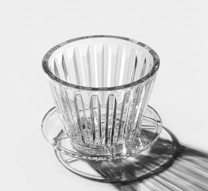TIMEMORE Crystal Eye B75 flat-bottom coffee dripper