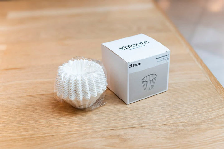 Quality Life Coffee 店內精選 - xBloom Premium Paper Filters 100pc 手沖咖啡濾紙155蛋糕紙 Coffee Filter Paper 咖啡手沖器材